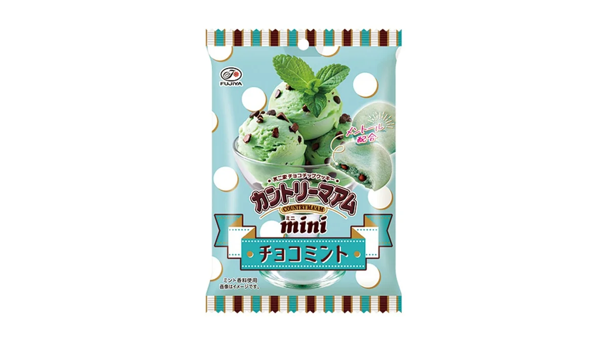 不二家　カントリーマアムミニチョコミント