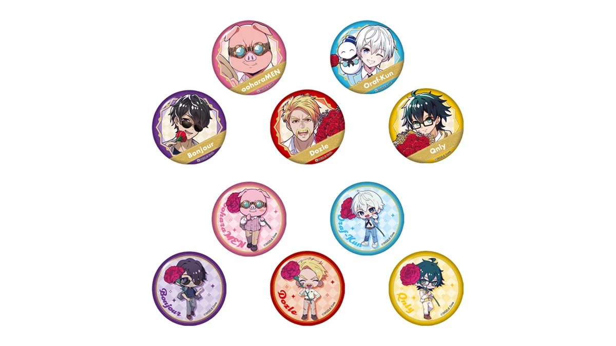 ドズル社トレーディング缶バッジ