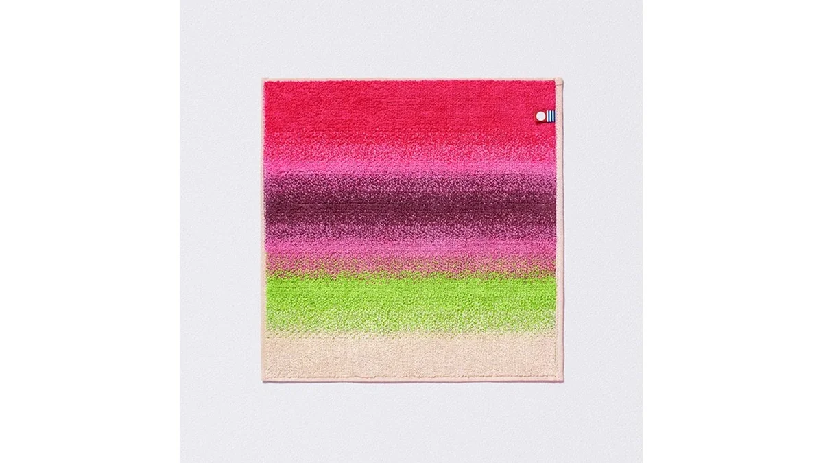 今治タオルハンカチ ブラッシュブルーム／グラデーション