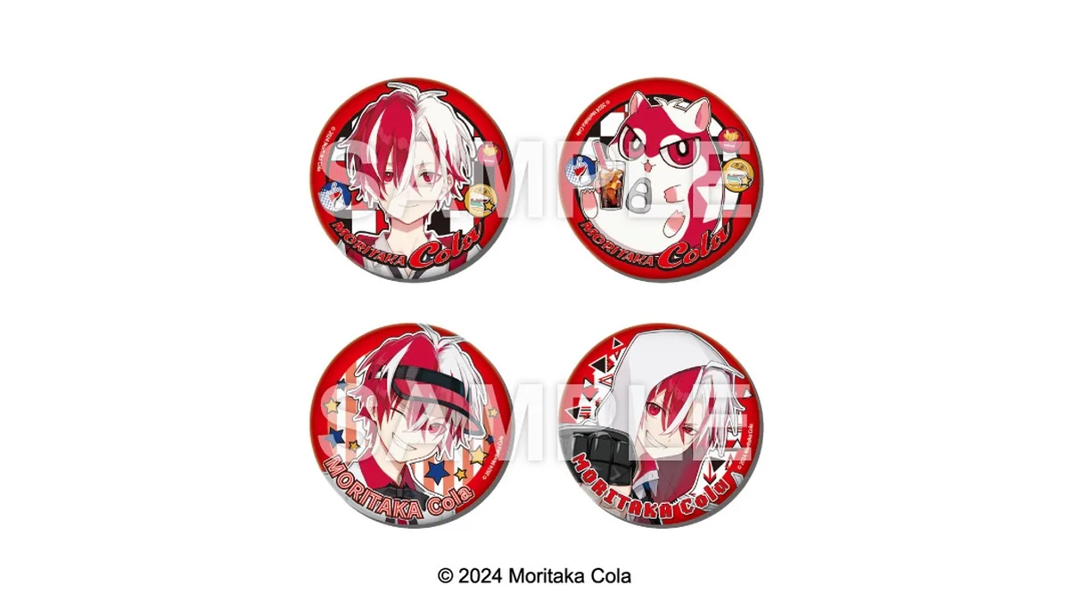 最高コーラ　トレーディング缶バッジ