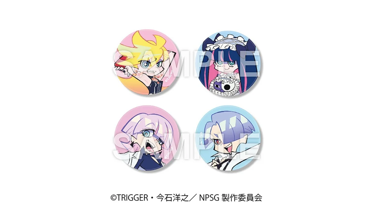 New PANTY & STOCKING with GARTERBELT　トレーディング缶バッジ