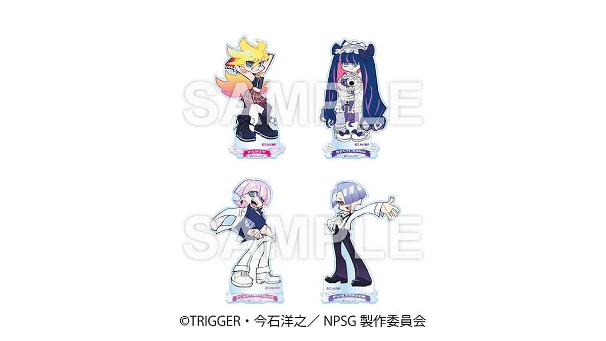 New PANTY & STOCKING with GARTERBELT　トレーディングアクリルスタンド