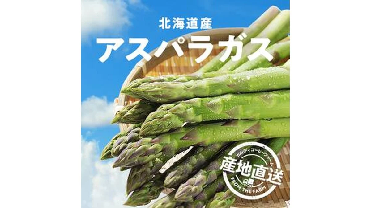 【予約販売】【冷蔵】オンラインストア限定　北海道産アスパラガス　800g（L-3Lサイズ混合）●産地直送・送料込み●【2026年5月中旬頃お届け予定】