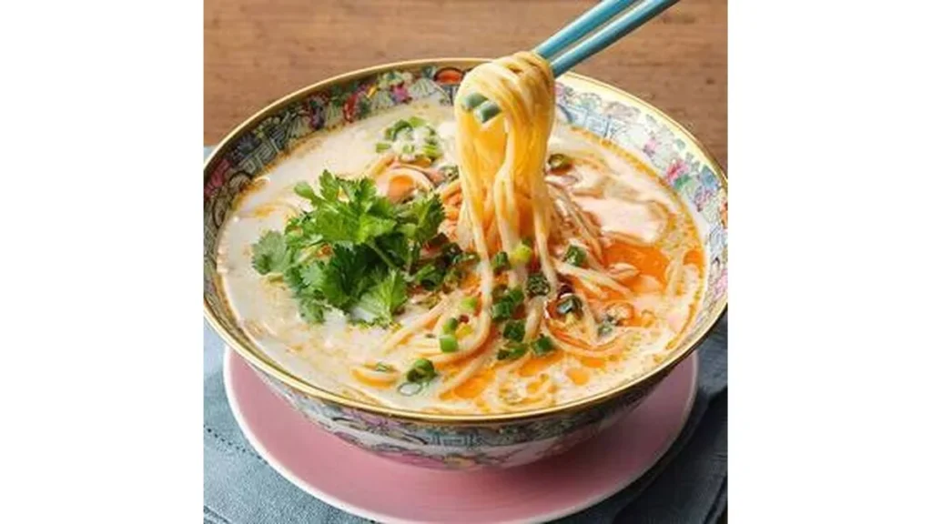 豆漿鶏湯麺（トウジャンジータンメン）　133g