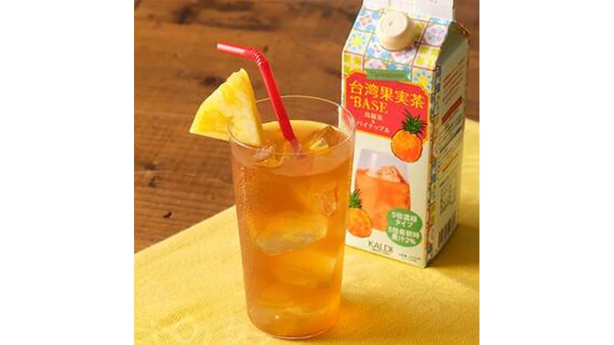 台湾果実茶ベース　烏龍茶＆パイナップル　500ml