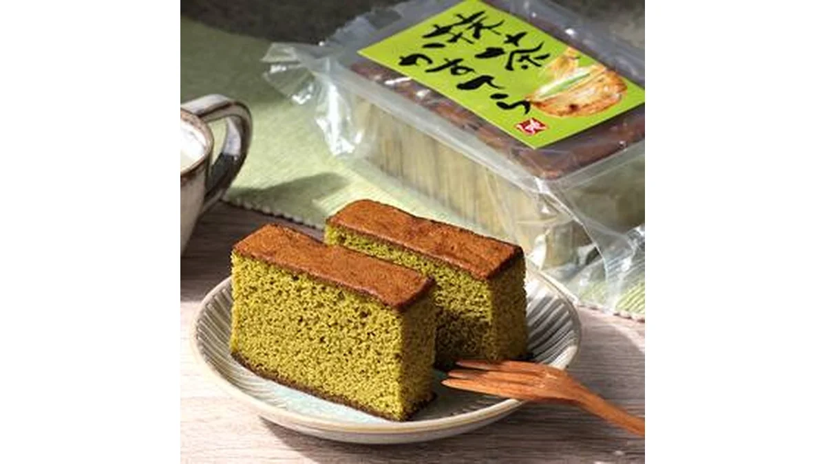 抹茶かすてら　5切【賞味期限：2026/5/1】