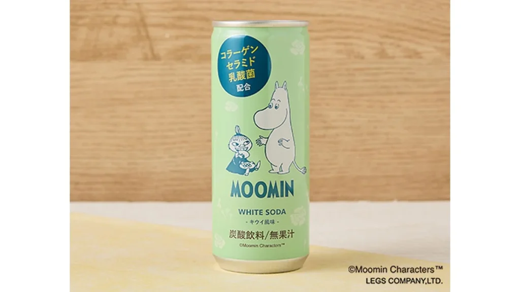 ムーミン　ホワイトソーダ