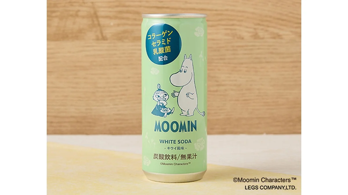 ムーミン　ホワイトソーダ