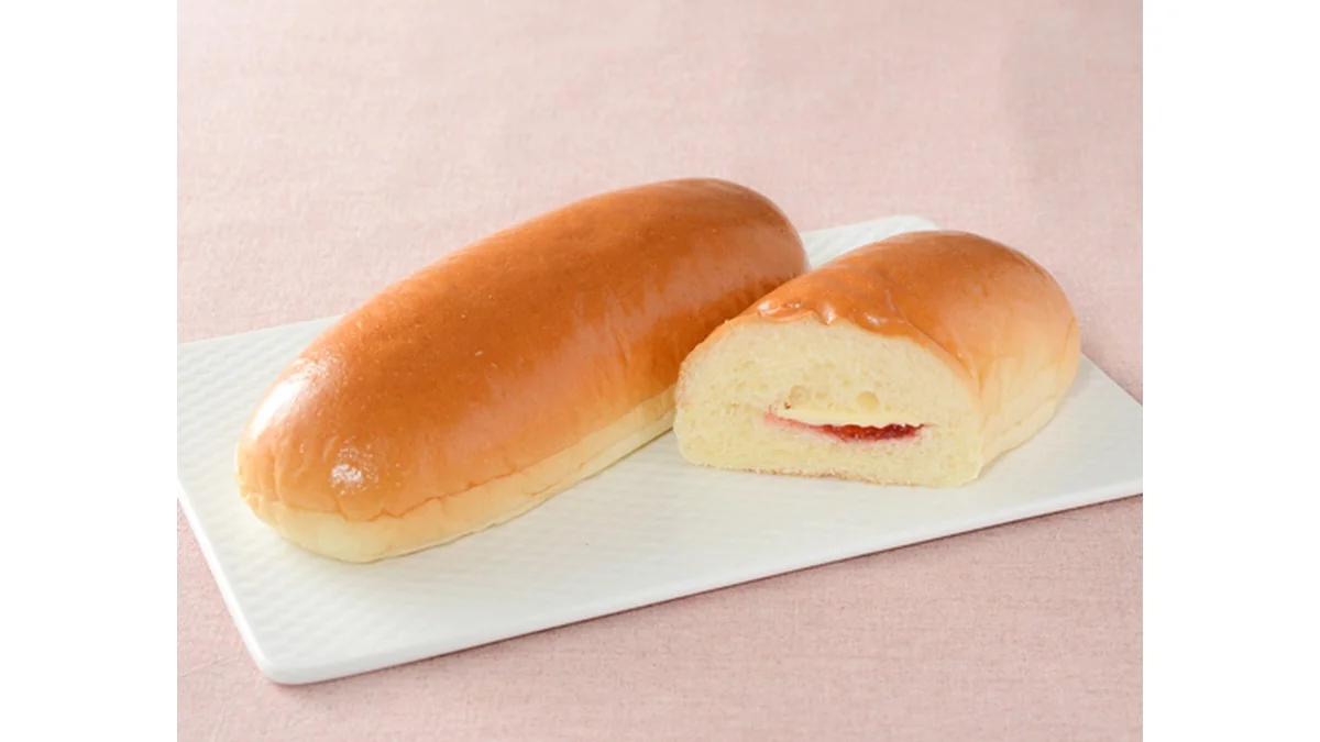 バター香るコッペ 苺ジャム&マーガリン