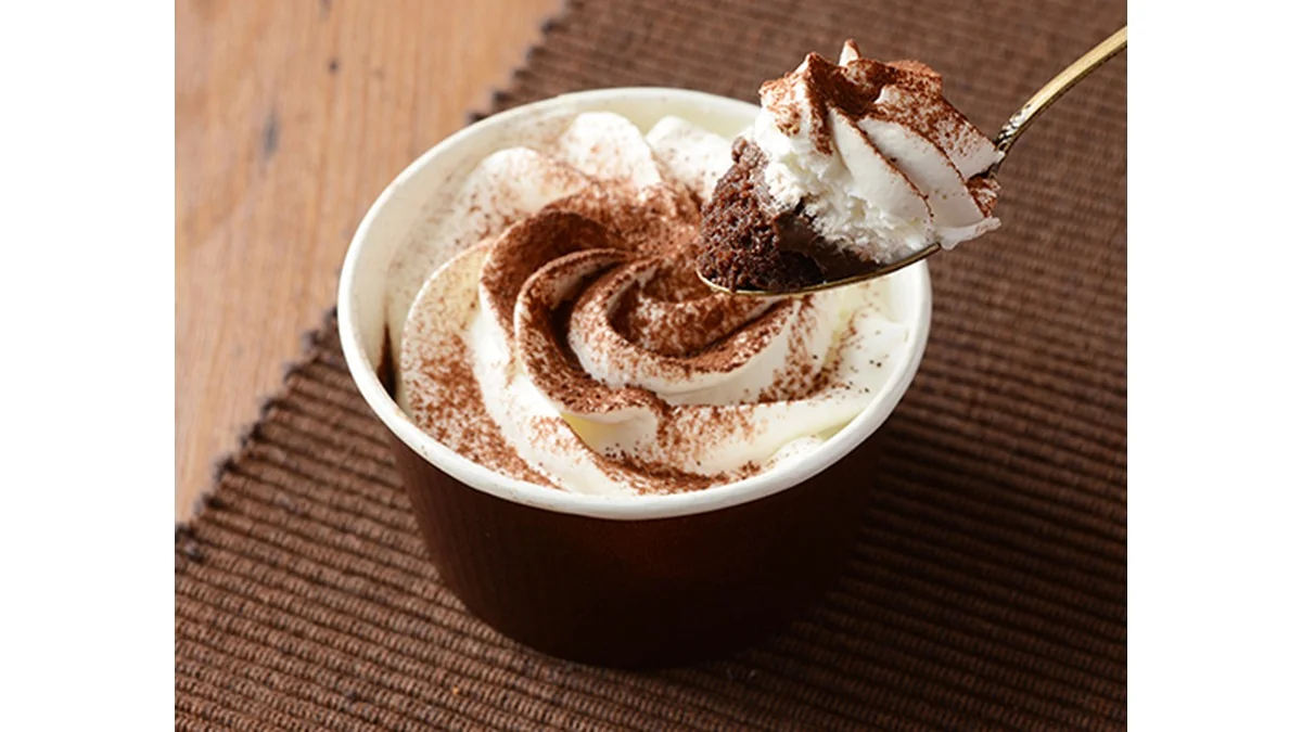 とろけるチョコソースのガトーショコラ