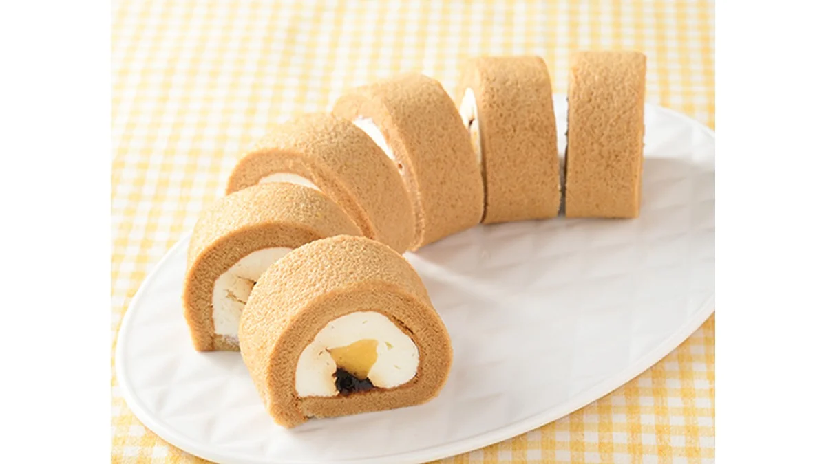 もち食感ロール(カスタードプリン)