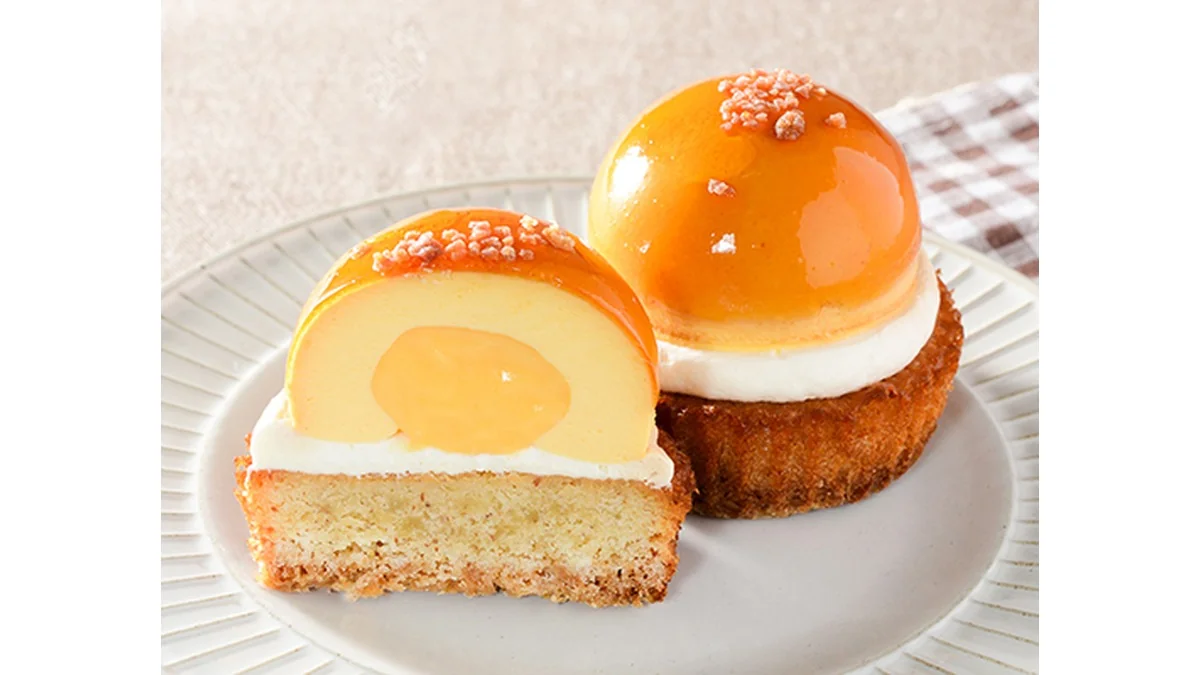 カスタードプリンケーキ