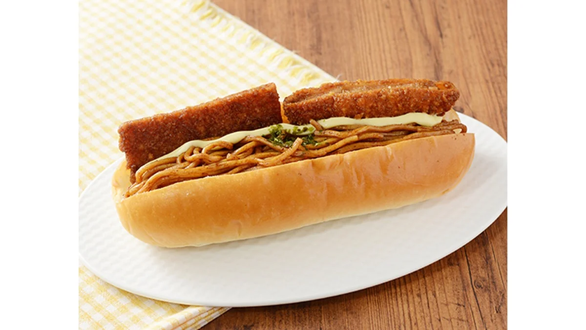 具！パン　3種盛り　焼きそば・ハムカツ・コロッケ