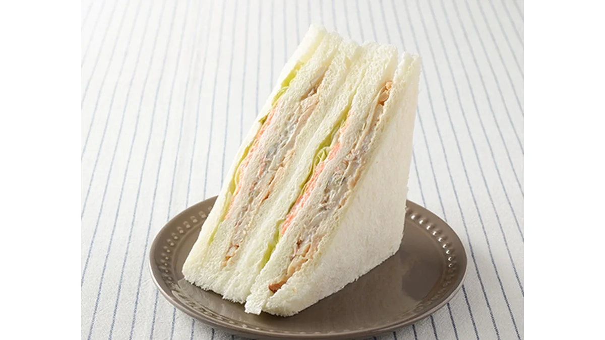 チキンと根菜サンド