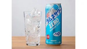 サンガリア　ゼロサワー　ラムネサワー　500ml