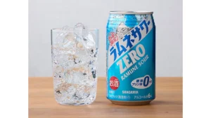 サンガリア　ゼロサワー　ラムネサワー　350ml