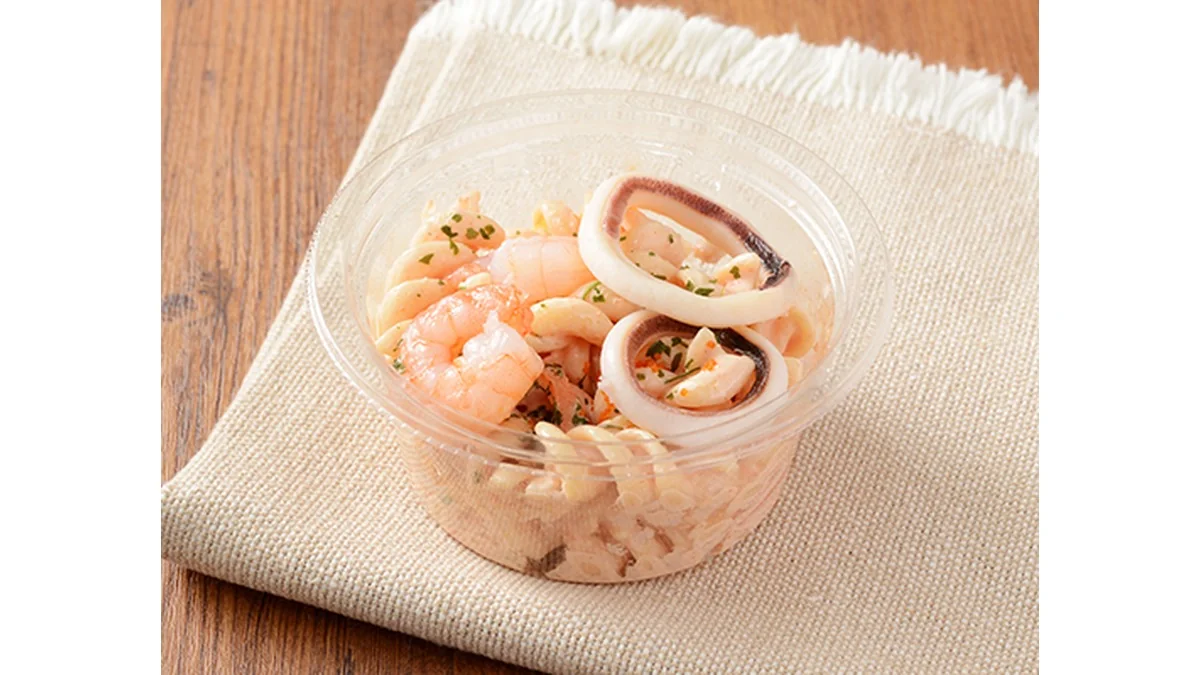 海老といかの明太子サラダ