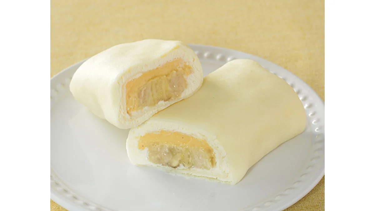 Uchi Café×八天堂　カスタードバナナクレープ