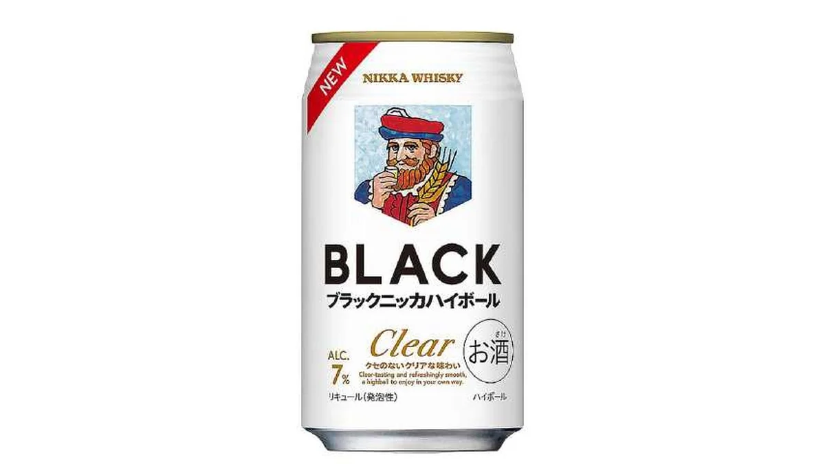 ブラックニッカクリア　ハイボール缶　３５０