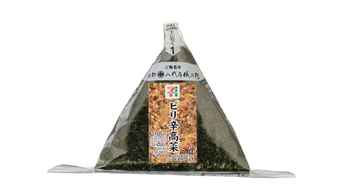 手巻おにぎり　ピリ辛高菜