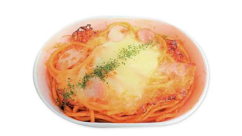 とろーり焼きチーズのナポリタン