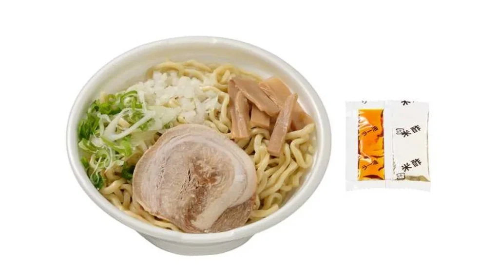 極太麺！コク旨醤油の油そば