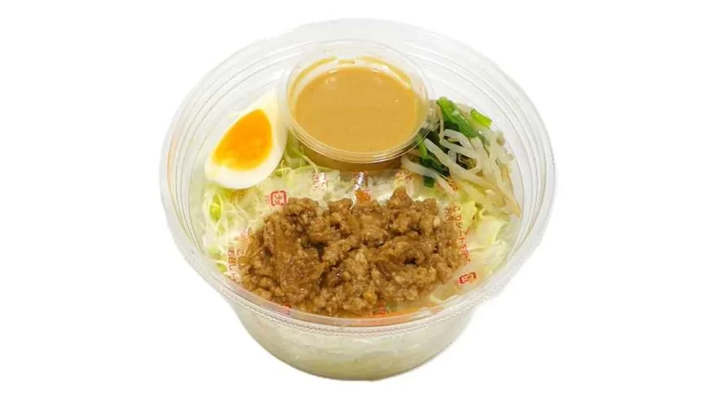 信州味噌使用　肉味噌ラーメンサラダ