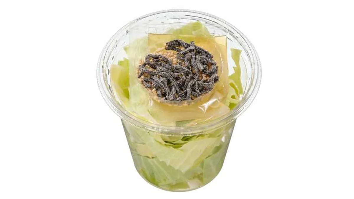 振って食べる塩昆布キャベツ