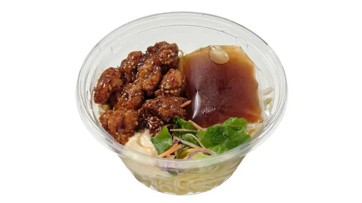 甘辛鶏唐揚げのパスタサラダ