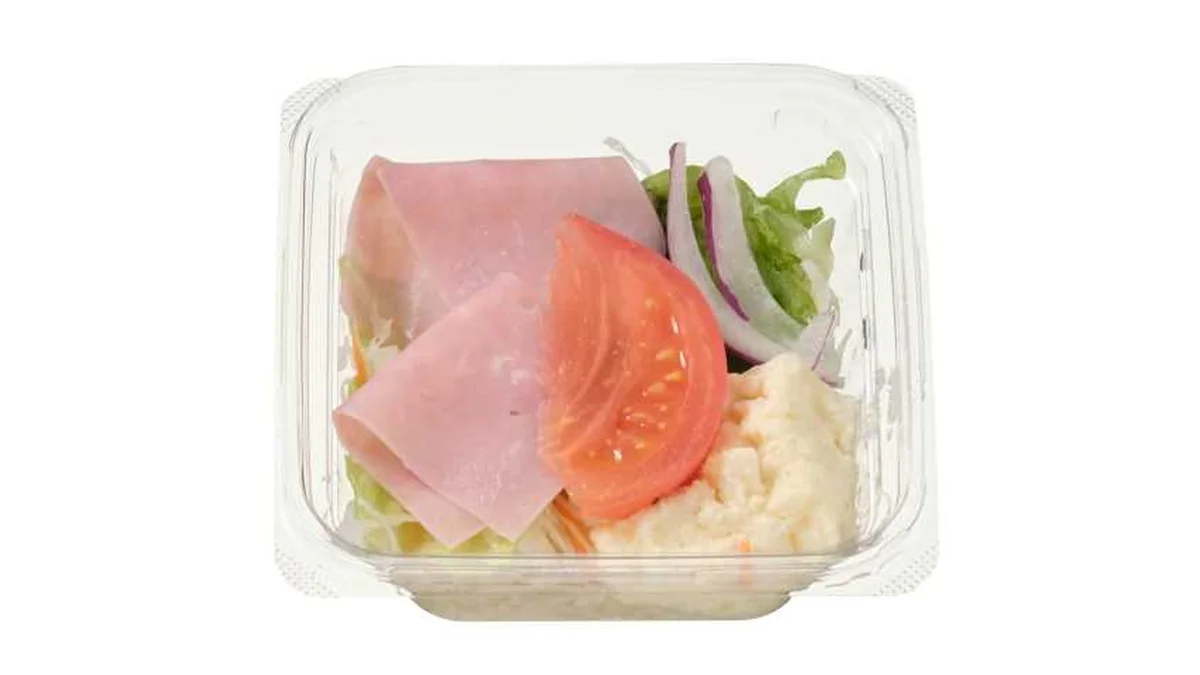 ハムとポテトのサラダ