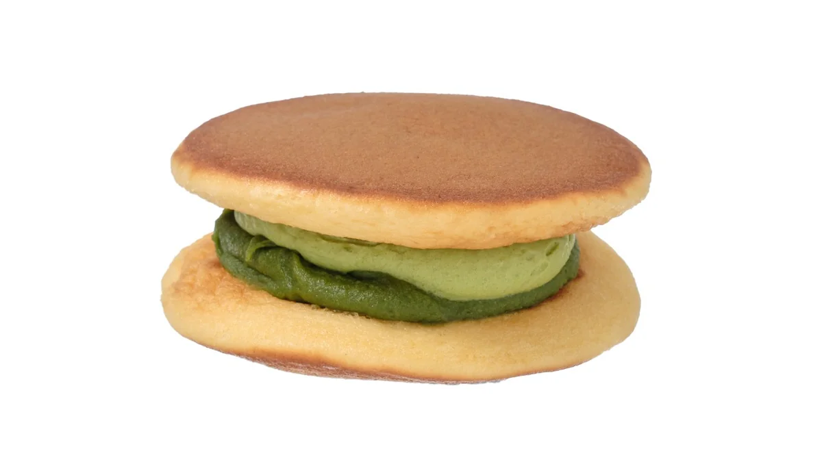 二層の宇治抹茶生どら焼