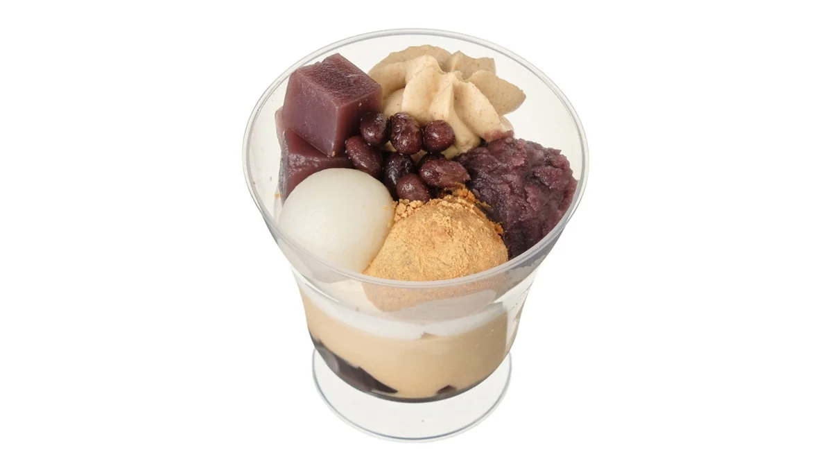 きなことあんこの和パフェ