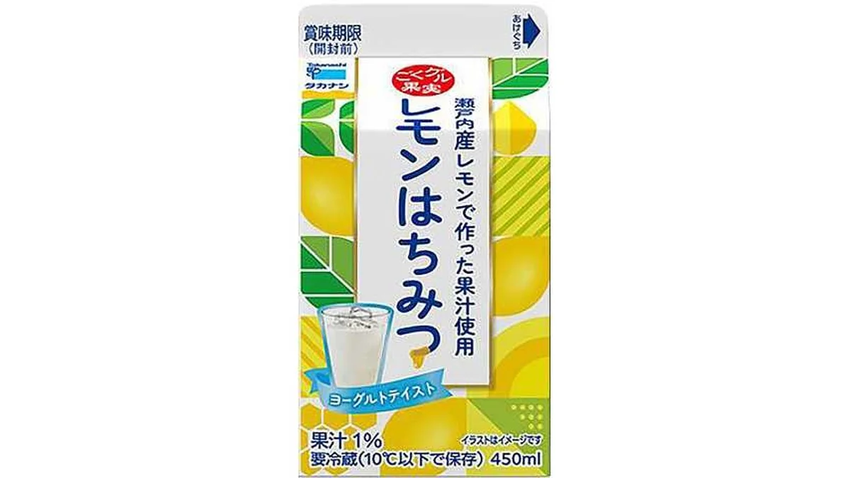 タカナシ　ごくグル果実レモンはちみつ