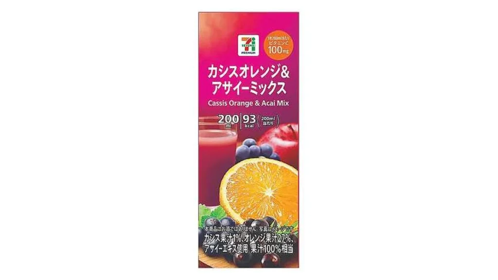 ７プレミアム　カシスオレンジ＆アサイーミックス　２００ｍｌ