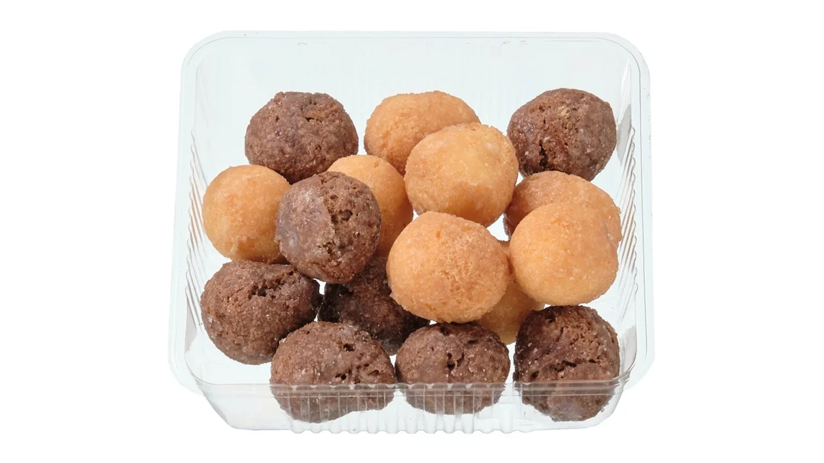 ７Ｐ　ひとくちサイズのボールドーナツプレーンチョコ