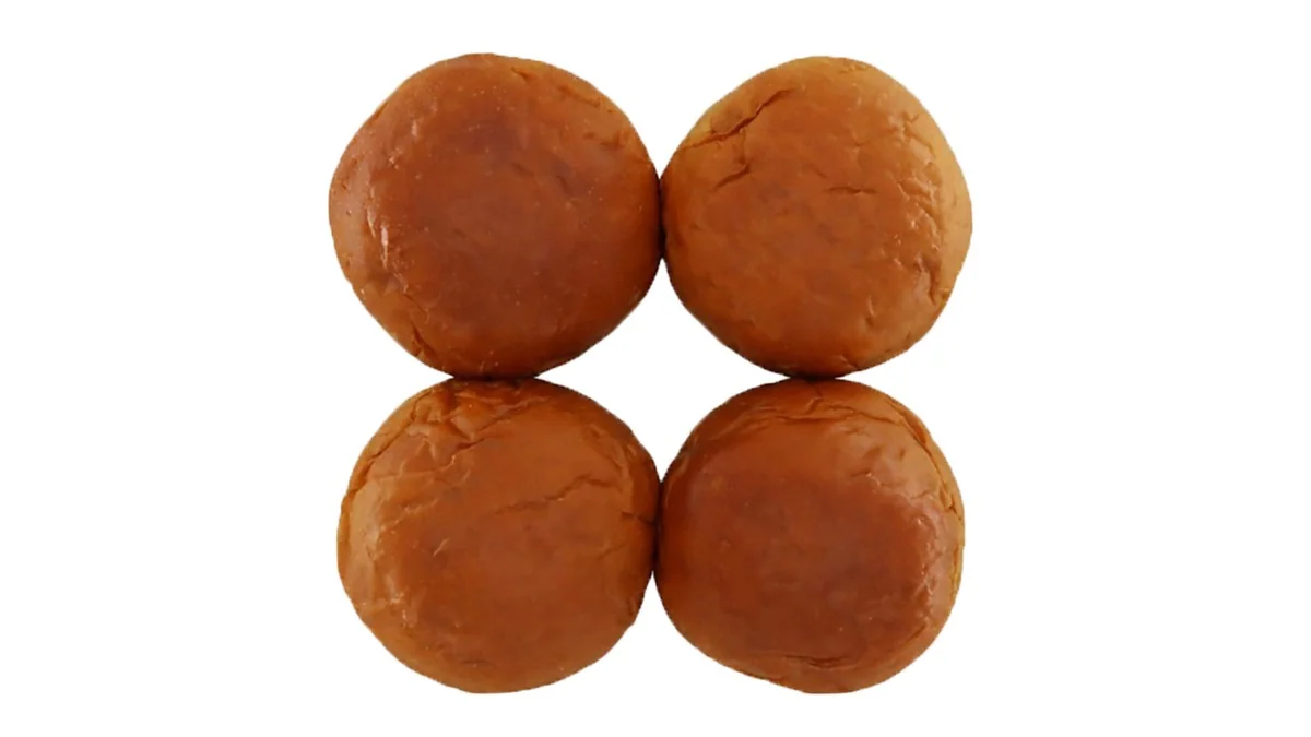 ７プレミアム　マーガリン入り黒糖ロール　４個入