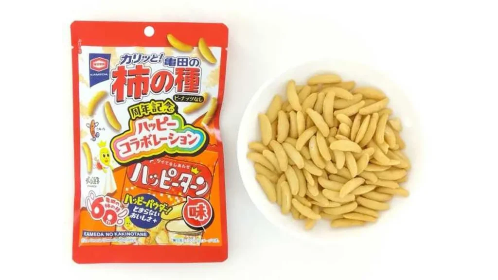 亀田製菓　亀田の柿の種　ピーナッツなし　ハッピーターン味