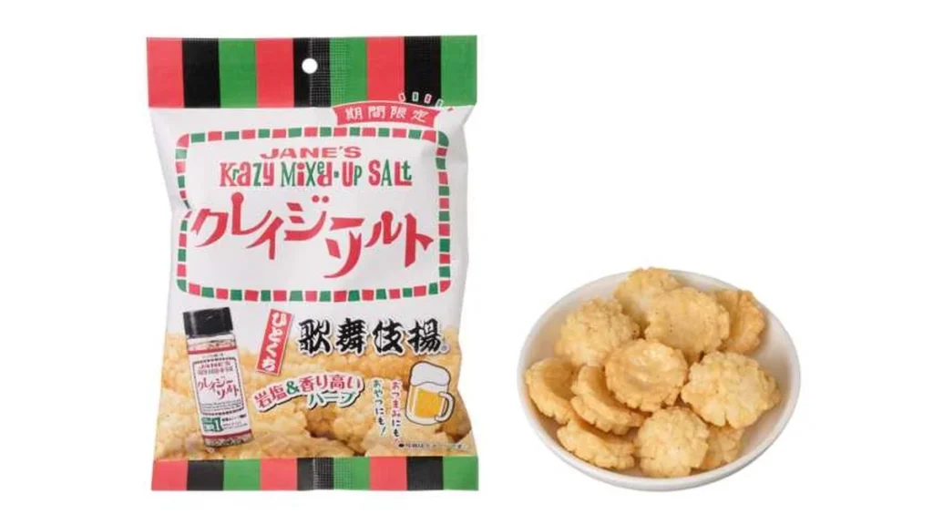 天乃屋　ひとくち歌舞伎揚　クレイジーソルト味