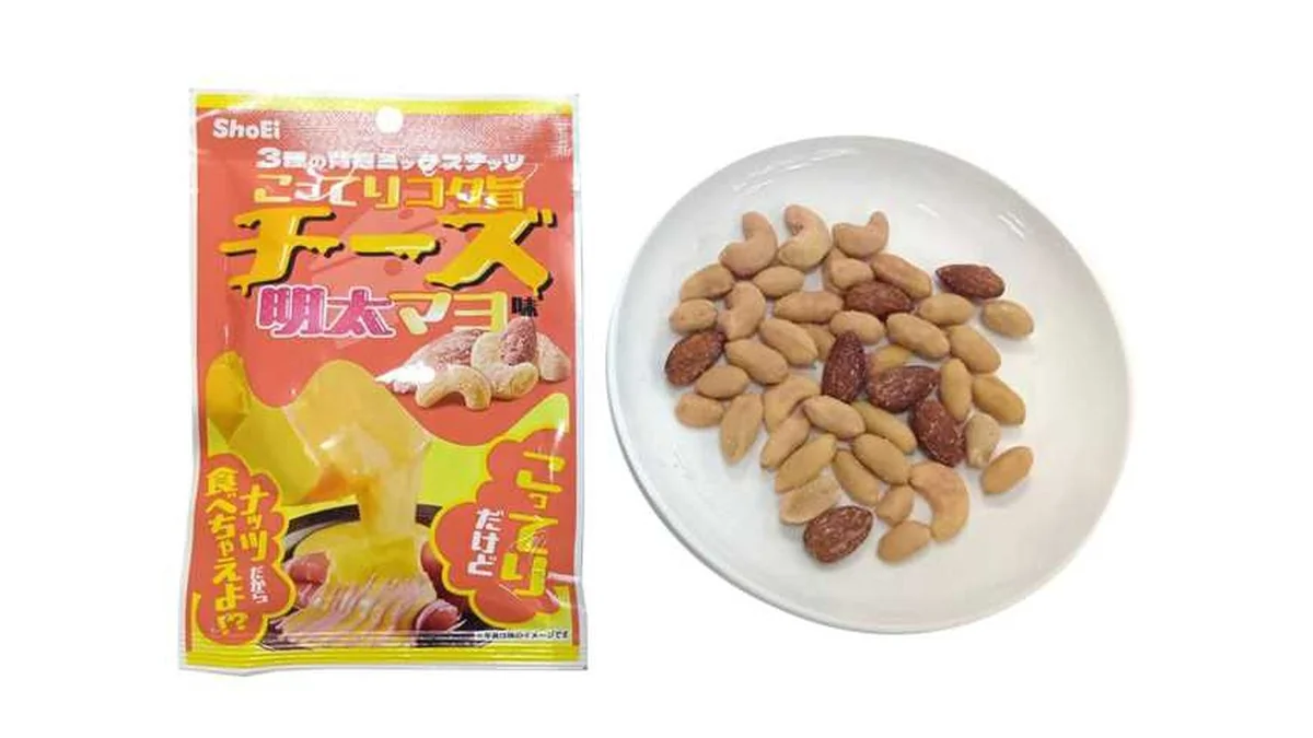 正栄　背徳ミックスナッツ　チーズ明太マヨ味