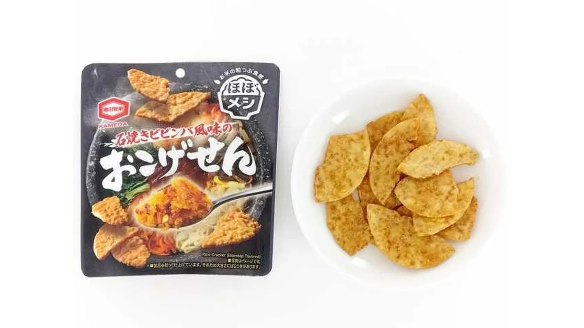亀田製菓　ほぼメシ石焼きビビンバ風味のおこげせん