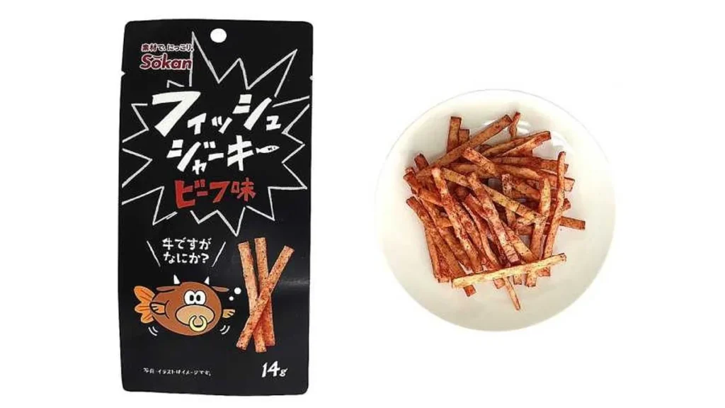 壮関　フィッシュジャーキー　ビーフ味