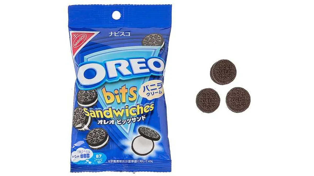 モンデリーズ　オレオ　ビッツサンド　バニラ