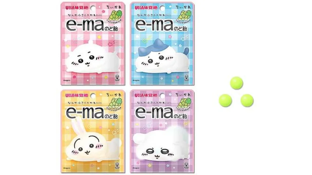 味覚糖　イーマのど飴　ちいかわ第５弾　小袋