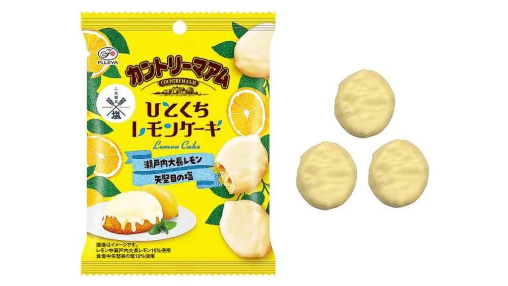 不二家　カントリーマアムミニ　ひとくちレモンケーキ