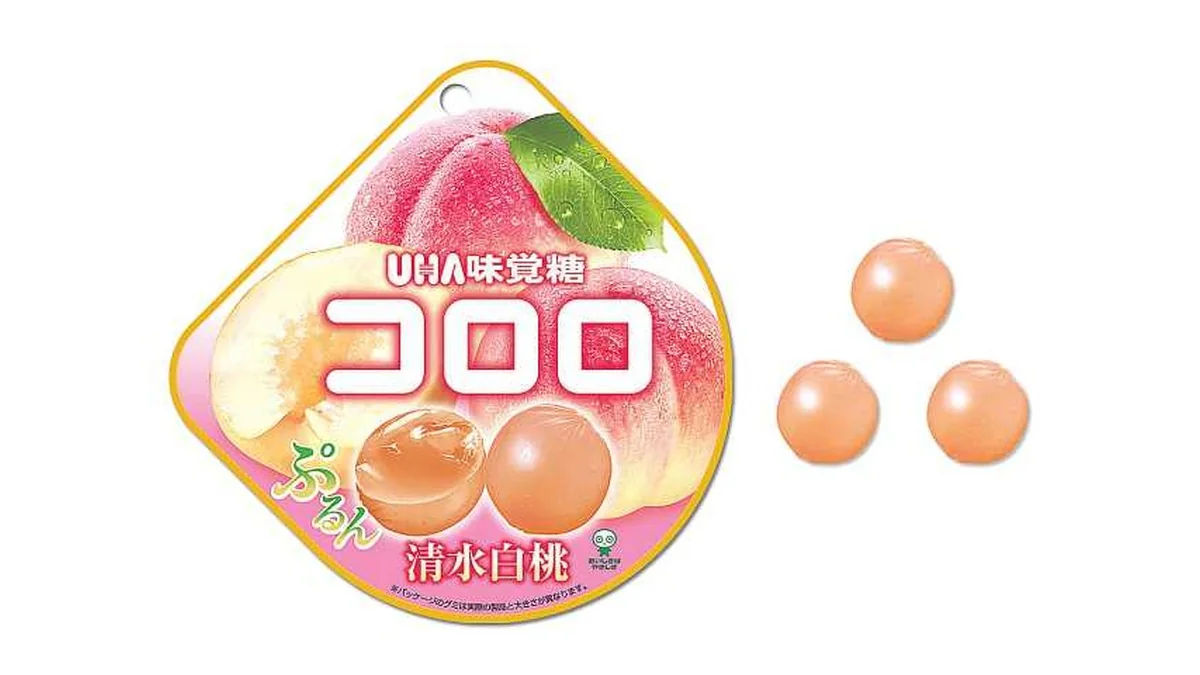 味覚糖　コロロ　清水白桃