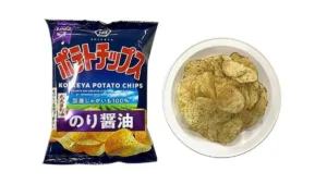 湖池屋　ポテトチップスのり醤油