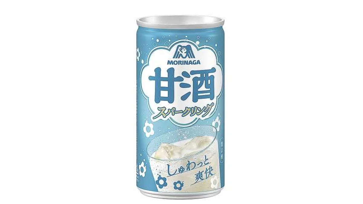 森永製菓　スパークリング甘酒　１９０ｍｌ