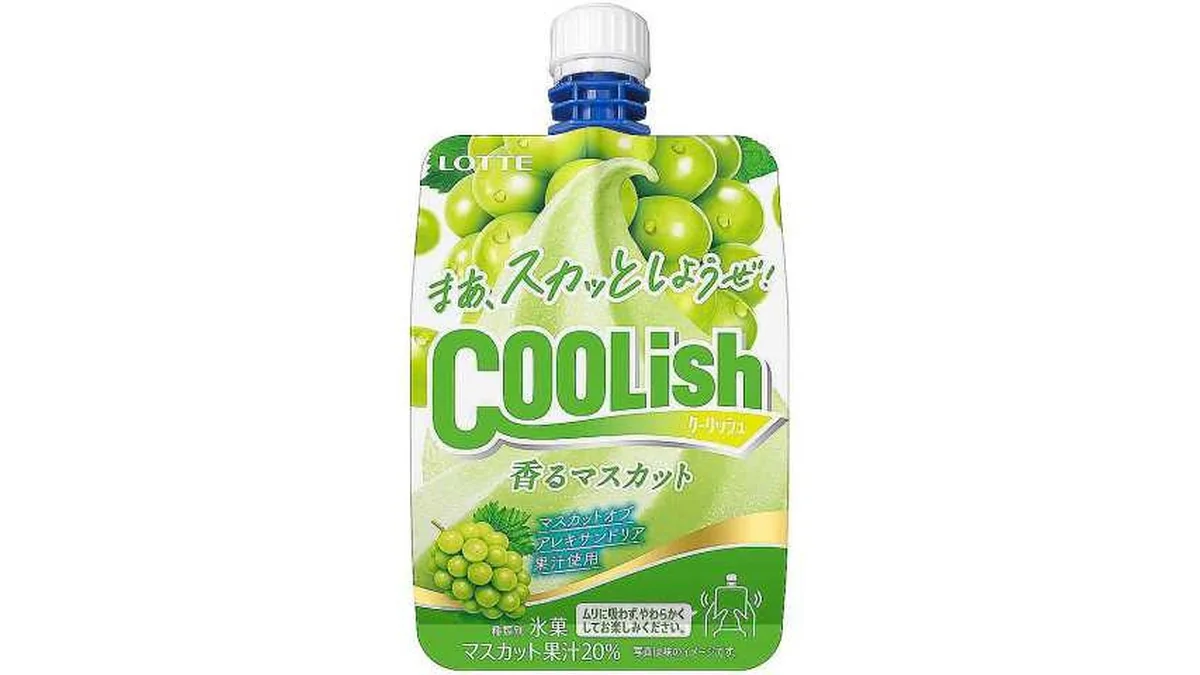 ロッテ　クーリッシュ　香るマスカット