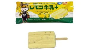 フタバ食品　レモン牛乳アイスバープラス