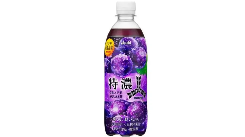 アサヒ　三ツ矢　特濃グレープスカッシュ　５００ｍｌ